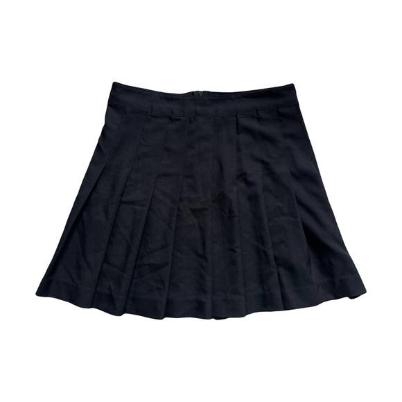 Black pleated miniskirt - Picture 1 of 6